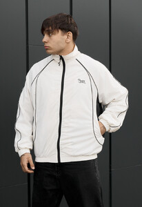 Фото - Чоловіча спортивна куртка вітровка ma milk & black reflective oversize - Men box