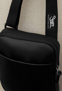 Фото - Чоловіча практична барсетка Staff black leather - Men box