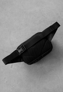 Фото - Поясная сумка бананка из водонепроницаемого материала Staff ak black - Men box