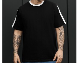 Фото - Мужская повседневная футболка Staff fav black & white - Men box