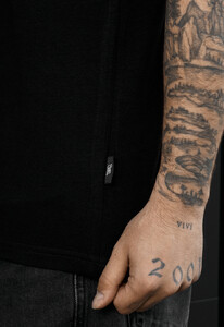 Фото - Мужская однотонная базовая футболка Staff black reglan - Men box