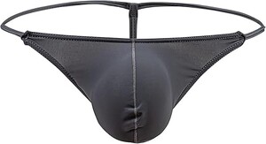 Фото - Мужские серые стринги из полиамида Ciokicx - Men box