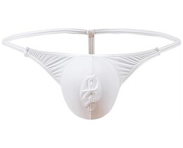 Фото - Мужские белые стринги из полиамида Ciokicx - Men box