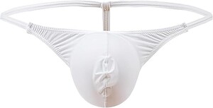 Фото - Мужские белые стринги из полиамида Ciokicx - Men box