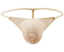 Фото - Мужские бежевые стринги из полиамида Ciokicx - Men box