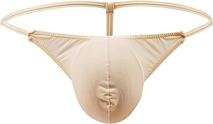 Фото - Чоловічі бежеві стрінги з поліаміду Ciokicx - Men box