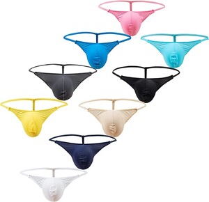 Фото - Чоловічі рожеві стрінги з поліаміду Ciokicx - Men box