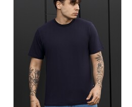 Фото - Мужская футболка классического кроя Staff navy - Men box