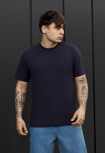 Фото - Чоловіча футболка класичного крою Staff navy - Men box