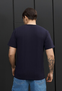 Фото - Чоловіча футболка класичного крою Staff navy - Men box