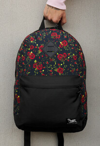 Фото - Молодежный рюкзак с принтом для ноутбука Staff 15L flowers - Men box