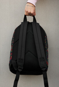 Фото - Молодежный рюкзак с принтом для ноутбука Staff 15L flowers - Men box