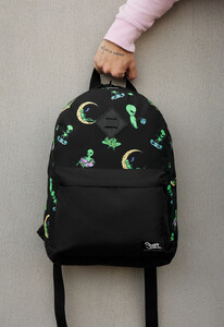 Фото - Молодежный рюкзак с принтом для ноутбука Staff 15L alien - Men box