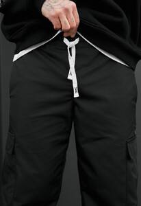 Фото - Мужские практичные штаны Staff cargo er black - Men box