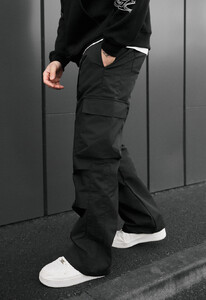 Фото - Мужские практичные штаны Staff cargo er black - Men box