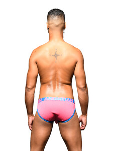 Фото - Трусы Andrew Christian сетчатые Candy Pop. Цвет: розовый - Men box