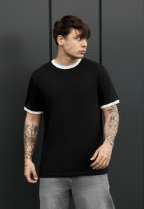 Фото - Чоловіча базова футболка Staff lu black & white - Men box