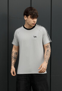 Фото - Мужская спортивная футболка Staff gray logo lampas - Men box