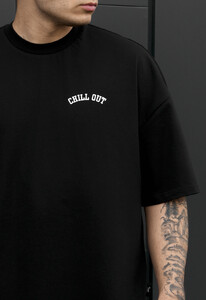 Фото - Мужская качественная футболка Staff chill out oversize - Men box