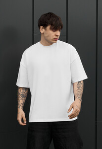 Фото - Мужская футболка с принтом Staff harmony of life oversize - Men box