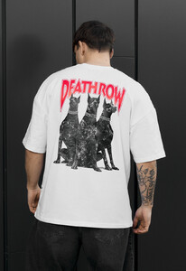 Фото - Мужская футболка с принтом Staff dogs oversize - Men box