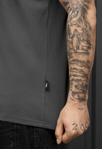 Фото - Чоловіча базова футболка Staff lu graphite & black - Men box