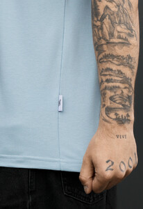 Фото - Мужская футболка с качественного хлопка Staff light blue - Men box