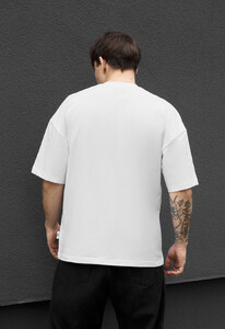 Фото - Мужская футболка с принтом Staff be free oversize - Men box