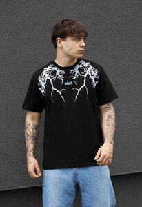 Фото - Чоловіча футболка з принтом Staff logo & lightning - Men box