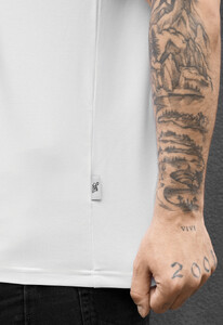 Фото - Мужская однотонная футболка Staff all white - Men box