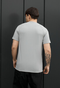 Фото - Мужская комфортная футболка Staff light gray - Men box