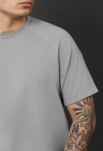 Фото - Мужская стильная футболка Staff gray - Men box
