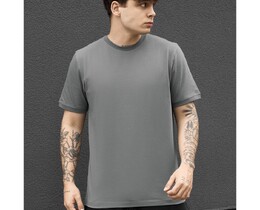 Фото - Чоловіча зручна футболка Staff lu gray - Men box