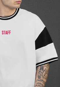 Фото - Чоловіча оригінальна футболка Staff logo oversize - Men box