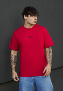 Фото - Чоловіча футболка з якісної бавовни Staff red logo - Men box