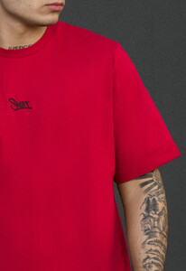 Фото - Чоловіча футболка з якісної бавовни Staff red logo - Men box