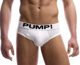 Фото - Бріфи чоловічі Pump. Колір білий. Артикул: 04-0606 - Men box