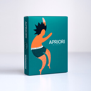 Фото - Чоловічі боксери бренду APRIORI. Колір: блакитний меланж - Men box