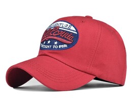 Фото - Всесезонна кепка бренду Narason червона з лого California - Men box