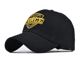 Фото - Бейсболка Narason черная с желтым логотипом U.S Force - Men box
