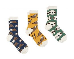 Фото - Комплект носков Sammy Icon "Ленивец" Sloth set (3 пары) - Men box