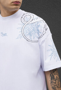 Фото - Чоловіча стильна футболка Staff logo & drago oversize - Men box