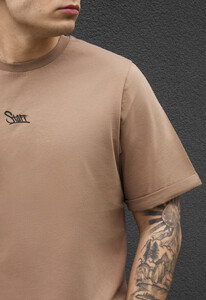 Фото - Чоловіча футболка з якісної бавовни  Staff brown logo - Men box
