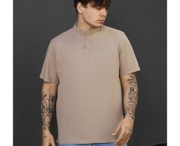 Фото - Чоловіча стильна поло Staff nt beige - Men box