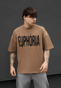 Фото - Чоловіча стильна футболка Staff euphoria oversize - Men box