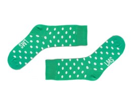 Фото - Зеленые носки "Горох" от LMS - Men box