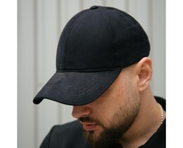 Фото - Базова якісна чорна кепка "MyCap" Intruder №1 - Men box