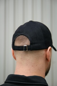 Фото - Базова якісна чорна кепка "MyCap" Intruder №1 - Men box