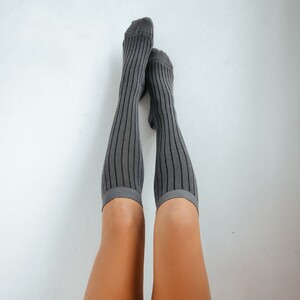Фото - Гольфи бавовняні Sammy Icon сірого кольору Grey Knee - Men box