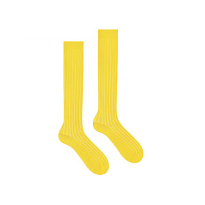 Фото - Жіночі шкарпетки до колін Sammy Icon Yellow Knee. Колір: жовтий - Men box